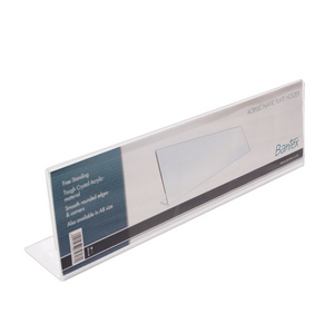 Papan Nama Akrilik Bantex Sign Holder Name Plate